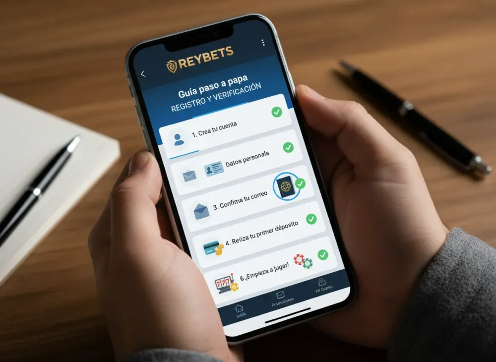 Guía paso a paso para Reybets registro y verificación